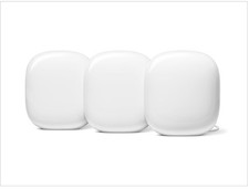 NEW Google Nest WiFi Pro 6E Wi-Fi 6E Tri-Band 7000 sqft Mesh WiFi 6E - 3 PACK picture