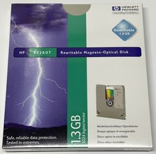 HP Rewritable Optical Disk 1.3 GB Magneto-Optical New Sealed picture
