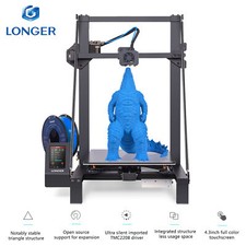 LONGER LK5 Pro FDM 3D Printer Upgraded w/ Dual Blower Kit 300x300x400mm DIY B4U6 picture