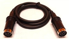 Atari ST External Floppy Disk Drive Cable - 14 Pin DIN To 14 Pin DIN Original picture