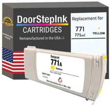 DoorStepInk Compatible Ink Cartridge for HP 771 775mL (B6Y18A) Yellow-USA picture