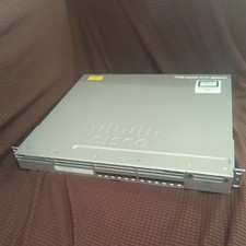 Cisco WS-C3850-12S-S IP Base Switch 12 SFP+ Ethernet Ports w/ PSUx2 picture