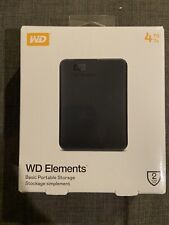 WD 4TB Elements Portable External Hard Drive USB 3.0 - WDBU6Y0040BBK-WESN picture