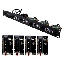 GeeekPi 19 inch 1U Rack Mount for Raspberry Pi 5, x 19 inches x 24 picture