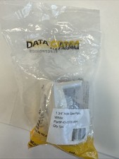 DATACOMM ELECTRONICS 1-3/4-In. Hole Saw Cable Plate (1 Pack; White) picture