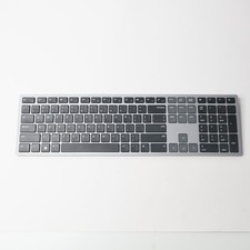 Dell KB7221Wt Multi-Device Bluetooth Wireless Keyboard – Black - No Dongle AS IS picture