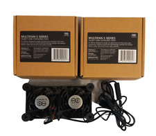 LOT OF 4 MULTIFAN S1, Quiet USB Cooling Fan for Receiver DVR Computer XBOX GAMES picture