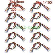 lot ZH1.5mm 9Pin Double End Same Direction Wire 200MM Without Housing picture