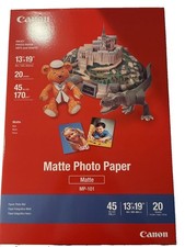 Canon Matte Photo Inkjet Paper, 8.5 mil., 13x19