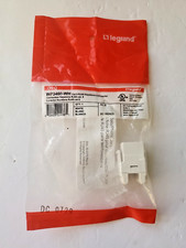 Legrand On-Q White Cat 6 Keystone Jack Insert RJ45 Network Data 8P8C WP3460-WH picture