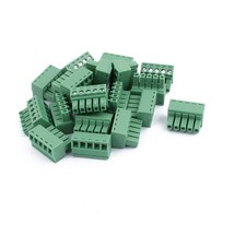 20Pcs 300V 2EDGK 3.81mm Pitch 5-Pin PCB Screw Terminal Block Connector picture