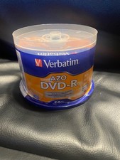 NEW 50 PACK Spindle Verbatim AZO DVD-R 4.7GB 16X SEALED picture