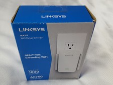 Linksys AC750 RE6300 WiFi Extender WiFi Range Extender Dual-Band 1,000 Sq. ft picture