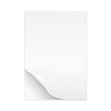 White Matte Sticker / 30 Sheets Pack / 8.5