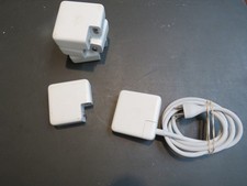 Apple 61W USB-C Power Adapter  6ft Power Cord A1718 A1947 Genuine Apple Lot of 4 picture