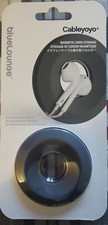 NEW Bluelounge Cableyoyo Earbud/Cable Management Soft Silicone Rubber Dark Grey  picture