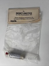 Handic Software RESET SWITCH Commodore 64 NEW in package Sweden EXTREMELY rare picture
