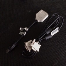 NEW Dell 6ft DVI Cable 50.7A2A0.001-R + DP/N 023NVR Display Port To DVI Adapter picture