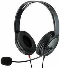 Elecom headset mic 4-pole both ears overhead durability code 40mm1.8m HS-HP23TB picture