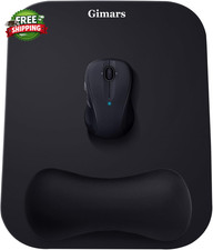 Large Smooth Superfine Fibre Memory Foam Ergonomic Mouse Pad Wrist Rest picture