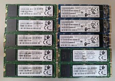 [BULK LOT of 10] M.2 512GB SSD SAMSUNG HYNIX SANDISK etc (Various Brands) picture