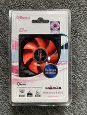 New ENERMAX MAGMA 8cm Case Fan Twister Bearing UCMA8 Red Sealed picture