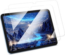 2-Pack Premium HD Clear Tempered Glass Screen Protectors for iPad 10th & 11th Ge picture