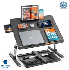 Lap Desk for Bed Extra Large Adjustable Foldable Laptop Table Stand with picture
