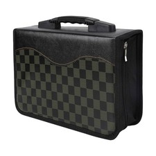 128 Disc CD DVD Storage Bag PU Leather Media Album Case Holder Organizer Sleeves picture
