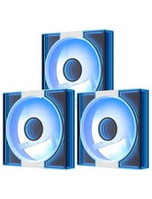 darkFlash DM8 3-Pack 120mm PC Case Fan, Infinity Mirror Case Fans, PWM ARGB Sync picture