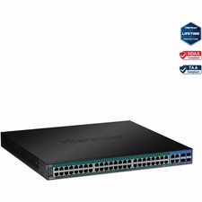 TRENDnet TPE-5240WS 52-Port Gigabit WebSmart PoE Switch picture