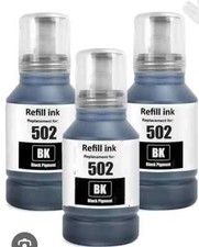 Compatible With Epson 502 Black Ink EcoTank ET-2850 ET-3830 ET3850 ET2760 ET3760 picture