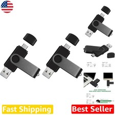 Dual USB 256GB Flash Drive 2-Pack -  External Memory Stick picture