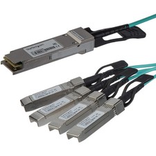 StarTech.com AOC Breakout Cable for Cisco QSFP-4X10G-AOC7M - 7m/23ft 40G 1x QSF picture