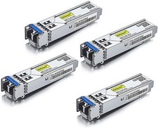 4 Pcs For Cisco GLC-LH-SM Transceiver, Gigabit SFP 1000Base-LX 1310nm SMF 20km picture