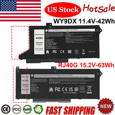 LOT WY9DX RJ40G for Dell Latitude 5420 5520 Precision 15 3560 M033W 3/4Cells picture
