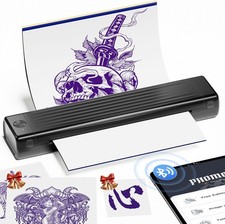 Phomemo Tattoo Stencil Printer Temporary Tattoo Printer for Beginners Practice picture