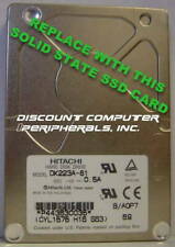 Replace Worn Out HITACHI DK223A-81 with this SSD 1GB 2.5
