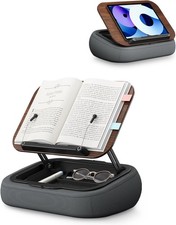 Lap Book Stand w/ Storage, Adj Bean Bag Pillow Hands-Kindle picture