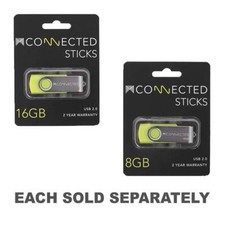 Mconnected USB Flash Drive Compact Simple Solution Storing Docu Swivel Design picture
