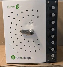 LocknCharge Putnam 8 Lockable Security Charging Station For Parts picture