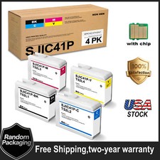 SJIC41P Ink Cartridge With Chip For Epson SJIC41P ColorWorks CW-C4000 (C/M/Y/BK) picture