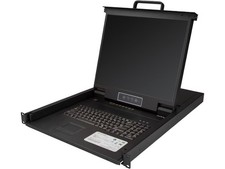 StarTech.com RKCONS1908K Rackmount KVM Console - 1U - 19in - 8 Port KVM - VGA KV picture