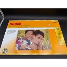 Kodak Ultra Premium Photo Paper 11x17 High Gloss 17 Sheets Inkjet Open Box picture