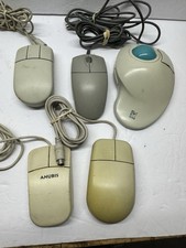 Vintage PS/2 & PC  Mouse Track Ball 5x Lot Pa Logitech Others Good picture