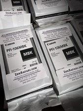 Genuine Canon PFI-106 MBK Ink Tank Expired New In Package Sealed picture