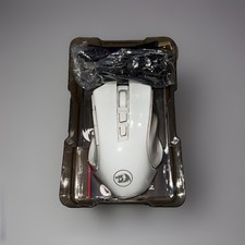 REDRAGON Griffin M602AW-RGB 7200DPI LED Wired Optical Gaming Mouse White picture