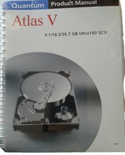 Computer Manual Quantum Product Manual Atlas V   9.1 / 18.3 / 36.7 GB Ultra 160 picture