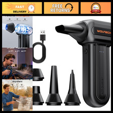 3-Speed Cordless Electric Compressed Air Duster - Powerful, Adjustable Cleaning picture
