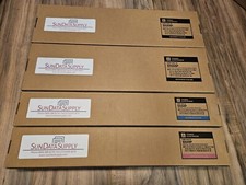 Sharp MX-51NT CMYK Toner + Waste Toner Box Set For MX-4110N, MX-5110N, MX-4111N picture
